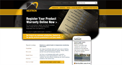 Desktop Screenshot of nextron.ca