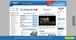 Desktop Screenshot of nextron.no