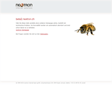 Tablet Screenshot of beta2.nextron.ch